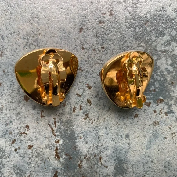 DSC (Daniel Swarovski Company) Rhinestone & Faux Pearl Earrings - Picture 3 of 4